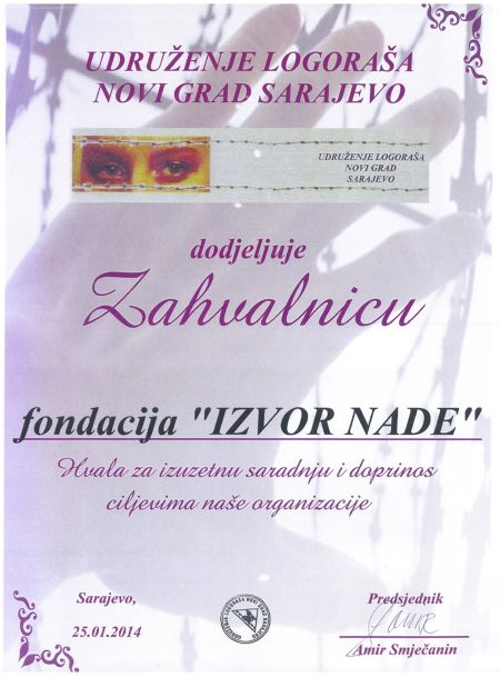 UDRUŽENJE LOGORAŠA NOVI GRAD SARAJEVO