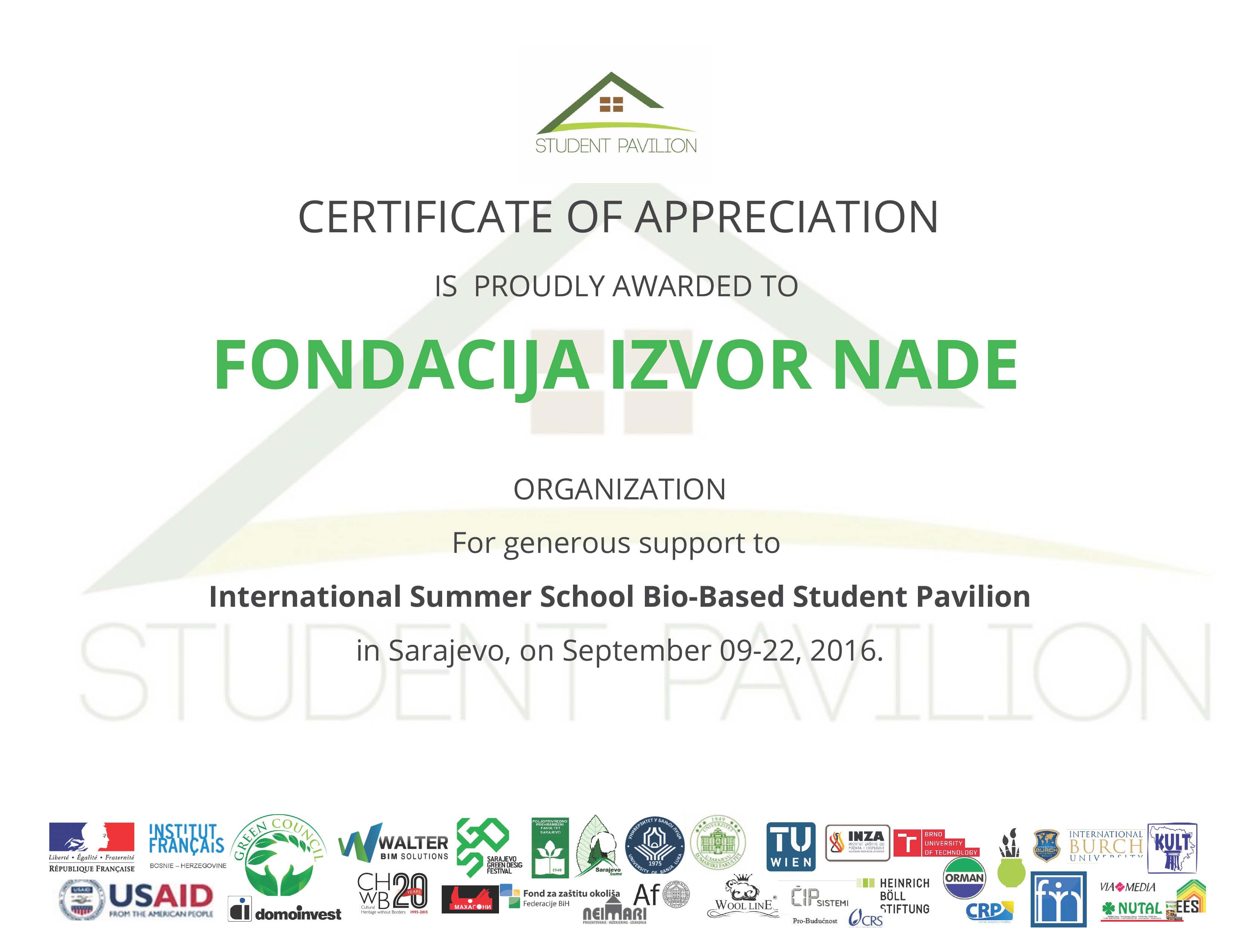 STUDENT PAVILION