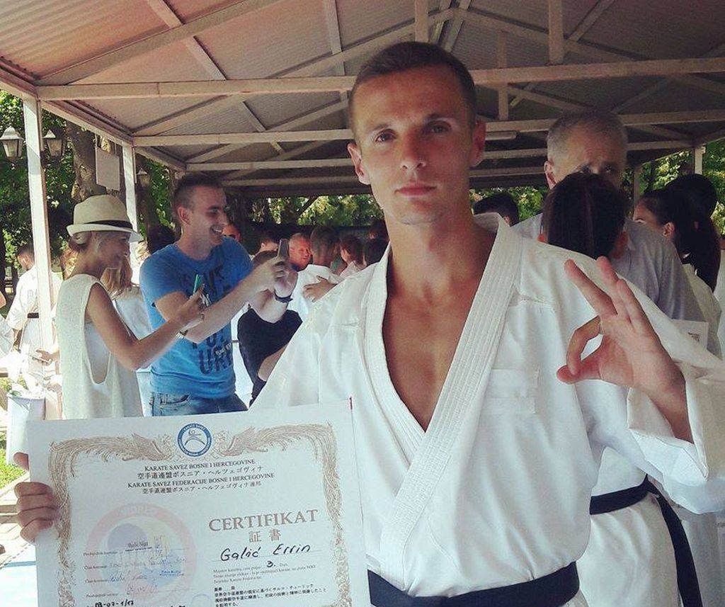 Ervin Galić. Njemačka, septembar 2017. - majstor karatea 3. dan