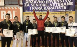 Ervin Galic karate prvak BiH - najbolja ekipa